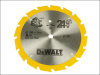 DEWALT Trim Saw Blade 165 x 10mm x 36T Fine Finish 1