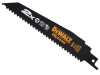 DEWALT 2X Life Wood & Nail Reciprocating Blades 152mm Pack of 5 1