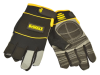 DEWALT Fingerless Framers Gloves Black / Yellow 1