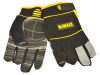 DEWALT Fingerless Framers Gloves Black / Yellow 2