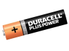 Duracell AAA Cell Plus Power Batteries Pack of 4 RO3A/LR0 1