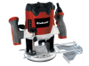 Einhell TE-RO 1255E 1/4in Router 1200 Watt 240 Volt 1