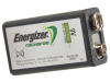 Energizer 9 Volt Rechargeable Power Plus Battery R9V 175 mAh Single 9V 1
