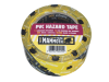 Everbuild PVC Hazard Tape Black / Yellow 50mm x 33m 1