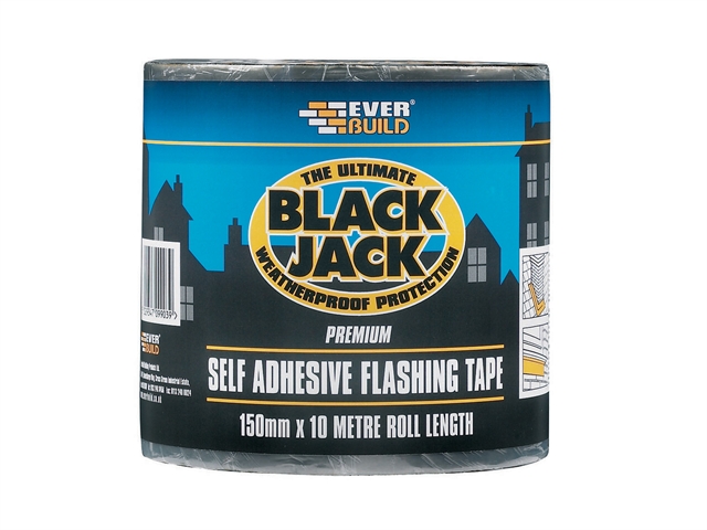 Everbuild Black Jack Flash Trade 100mm x 10m 1