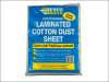 Everbuild Laminated Cotton Dust Sheet 3.6 x 2.7m 1