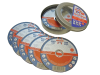 Faithfull Multi-Cut Thin Cut Off Wheel 100mm x 1.0 x 16 Pack of 10 2