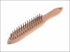 Faithfull 680/S4 Heavy-Duty Stainless Steel Scratch Brush - 4 Row 1