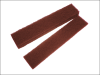 Faithfull Abrasive Plumb Strips Maroon Very Fine 50 x 250 mm (6) 1