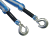 Faithfull Tow Rope Expanding 4m Metal Hooks 3 Tonnes 2