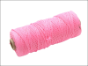 Faithfull Hi Vis Nylon Brick Line 105m - Pink 1