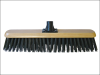 Faithfull Platform Broom Head Black PVC 45cm (18in) Threaded Socket 1
