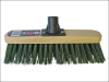 Faithfull Broom Head Stiff Green 300mm (12in) Threaded Socket 1