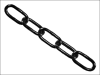 Faithfull Black Japanned Chain 4mm x 30m Reel - Max Load 120kg 1