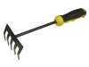 Faithfull Hand Drag Rake Soft Grip 1