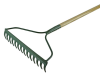 Faithfull Countryman Garden Rake 14 Flat Tines 1