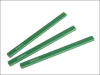 Faithfull Carpenters Pencils - Green / Hard (Pack of 3) 1