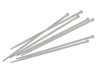 Faithfull Cable Ties White 150mm x 3.6mm Pack of 100 1