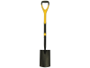 Faithfull Digging Spade Steel Shaft Soft-Grip Handle 1