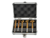 Faithfull Forstner Bit Set of 5 in Aluminium Case 1