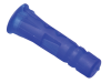 Faithfull Blue Plastic Wall Plugs 7mm Pack of 96 1