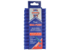 Faithfull Blue Plastic Wall Plugs 7mm Pack of 96 2