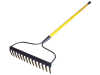 Faithfull Garden Rake Fibreglass Shaft 2