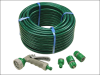 Faithfull PVC Reinforced Hose 30 Metre Fittings & Spray Gun 1