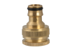 Faithfull Brass Dual Tap Connector 1/2in & 3/4in 4