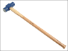 Faithfull Sledge Hammer 4.54kg (10lb) Contractors Hickory Handle 1