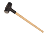 Faithfull Sledge Hammer 3.18kg (7lb) Contractors Hickory Handle 1