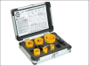 Faithfull Holesaw Kit Set of 9 Plumbers 19-57mm 1