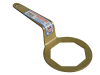 Faithfull Immersion Heater Spanner - Cranked 1