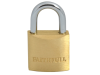 Faithfull Brass Padlock 25mm 3 Keys 1