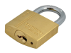 Faithfull Brass Padlock 30mm 3 Keys 3