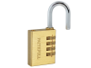 Faithfull Brass Combination Padlock 38mm 5