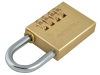 Faithfull Brass Combination Padlock 38mm 4