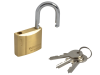 Faithfull Brass Padlock 40mm 3 Keys 5