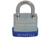 Faithfull Laminated Steel Padlock 30mm 3 Keys 1