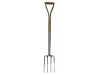 Faithfull Prestige Stainless Steel Border Fork Ash Handle 1