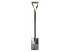 Faithfull Prestige Stainless Steel Border Spade Ash Handle 1