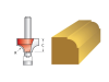 Faithfull Router Bit TCT 6.5mm Rounding Over 1/4in Shank 1