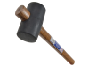 Faithfull Rubber Mallet - Black 567g (20oz) 1