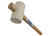 Faithfull Rubber Mallet - White 567g (20oz) 1