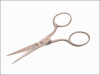 Faithfull Embroidery Scissors Straight 100mm (4in) 1