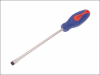 Faithfull Soft Grip Screwdriver Slotted Flared Tip 10mm x 200mm 1