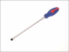 Faithfull Soft Grip Screwdriver Slotted Flared Tip 10mm x 250mm 1
