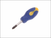 Faithfull Soft Grip Screwdriver Pozidriv Tip PZ2 x 40mm Stubby 1