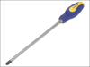 Faithfull Soft Grip Screwdriver Pozidriv Tip PZ4 x 250mm Long Reach 1