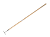 Faithfull Stainless Steel Draw Hoe Ash Handle 1.4M 2